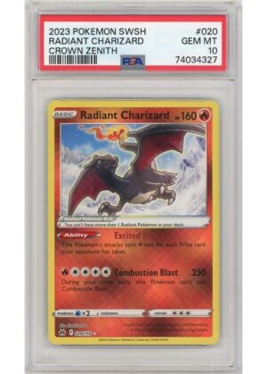 Radiant Charizard 020/159 PSA 10
