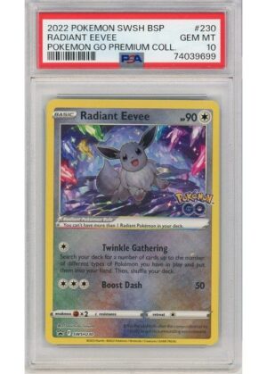 Radiant Eevee SWSH230 PSA 10