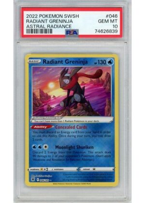 Radiant Greninja 046/189 PSA 10