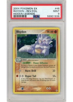 Rhydon 46/101 Reverse Foil PSA 9