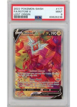 Rotom 177/196 PSA 9