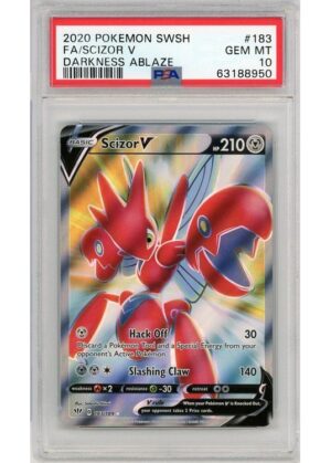 Scizor V 183/189 PSA 10