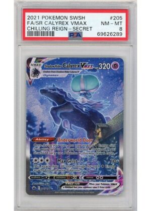 Shadow Rider Calyrex VMAX 205/198 PSA 8