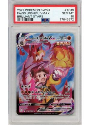 Single Strike Urshifu VMAX TG19/TG30 PSA 10
