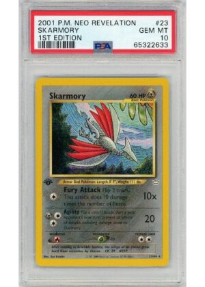 Skarmory 23/64 1st Edition PSA 10