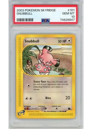 Snubbull 101/144 PSA 10