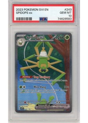 Spidops ex 243/198 PSA 10