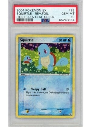 Squirtle 82/112 Reverse Foil PSA 10