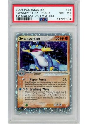 Swampert ex 95/95 PSA 8