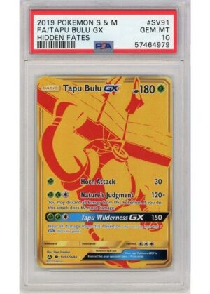 Tapu Bulu GX SV91/SV94 PSA 10