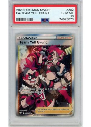 Team Yell Grunt 202/202 PSA 10