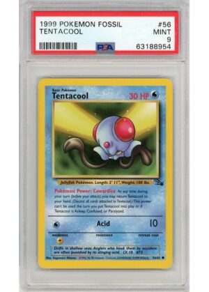 Tentacool 56/62 PSA 9