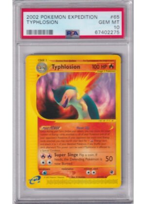 Typhlosion 65/165 PSA 10