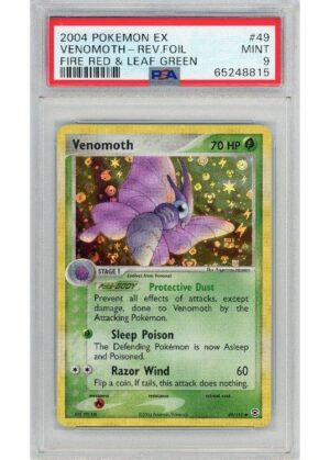 Venomoth 49/112 Reverse Foil PSA 9