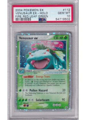 Venusaur ex 112/112 PSA 10