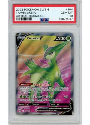 Virizion V 164/189 PSA 10