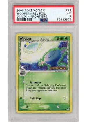 Wooper δ 71/101 Reverse Foil PSA 7