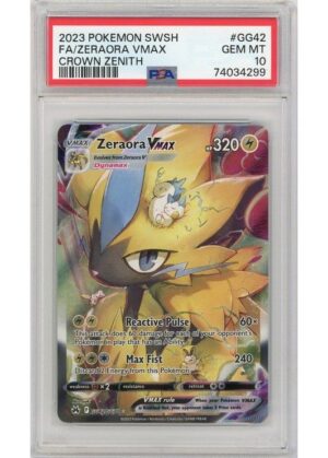 Zeraora VMAX GG42/GG70 PSA 10