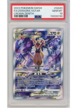 Zeraora VSTAR GG43/GG70 PSA 10