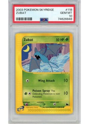 Zubat 118/144 PSA 10