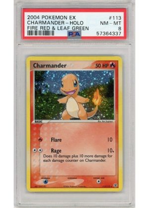 Charmander 113/112 PSA 8
