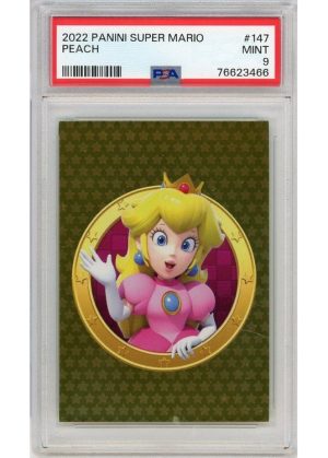Peach  (Panini Super Mario) 147 PSA 9