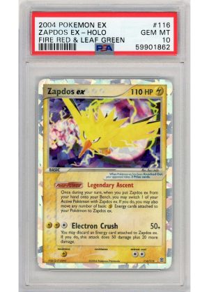 Zapdos ex 116/112 PSA 10