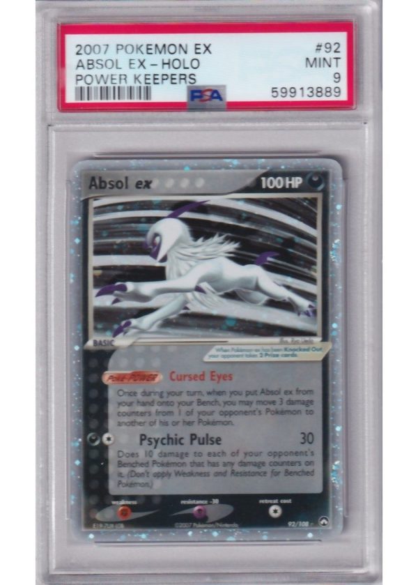 Absol ex 92/108 PSA 9