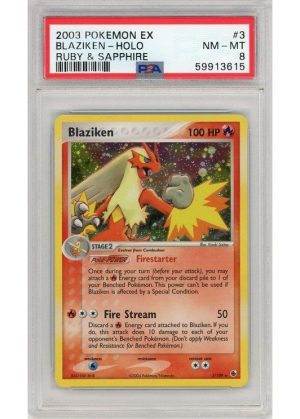 Blaziken Uden e 3/109 PSA 8