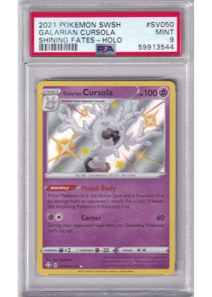 Galarian Cursola SV050/SV122 PSA 9