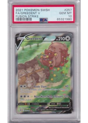 Greedent V 257/264 PSA 10
