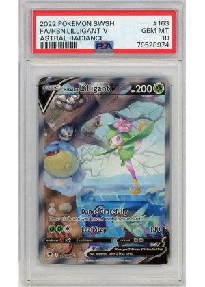 Hisuian Lilligant V 163/189 PSA 10