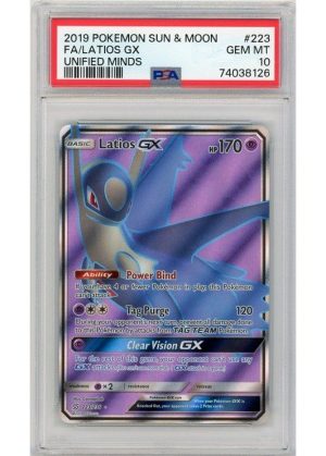 Latios GX 223/236 PSA 10