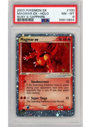 Magmar ex 100/109 PSA 8
