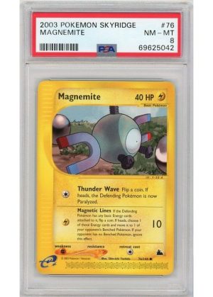 Magnemite 76/144 PSA 8