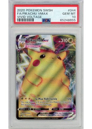 Pikachu VMAX 044/185 PSA 10
