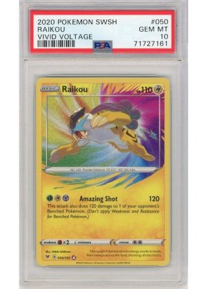 Raikou 050/185 PSA 10