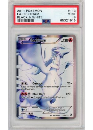 Reshiram 113/114 PSA 9