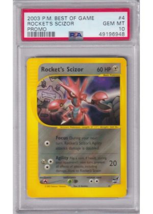 Rocket's Scizor 4 PSA 10