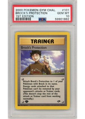 Brock's Protection 101/132 1st Edition PSA 10