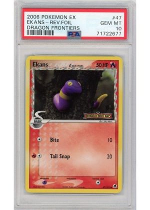 Ekans &delta; 47/101 Reverse Foil PSA 10