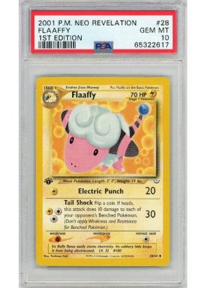 Flaaffy 28/64 1st Edition PSA 10