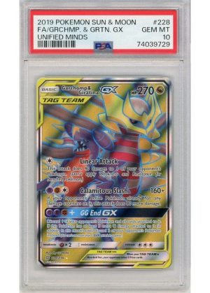 Garchomp & Giratina GX 228/236 PSA 10