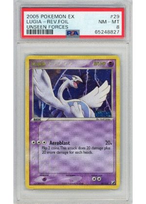 Lugia 29/115 Reverse Foil PSA 8