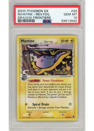 Mantine &delta; 20/101 Reverse Foil PSA 10