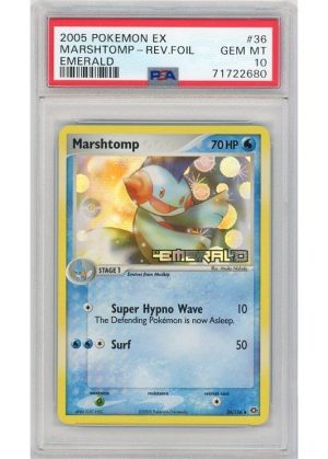 Marshtomp 36/106 Reverse Foil PSA 10