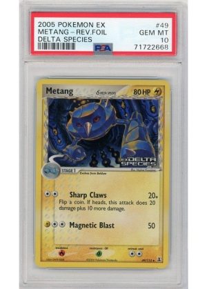 Metang &delta; 49/113 Reverse Foil PSA 10