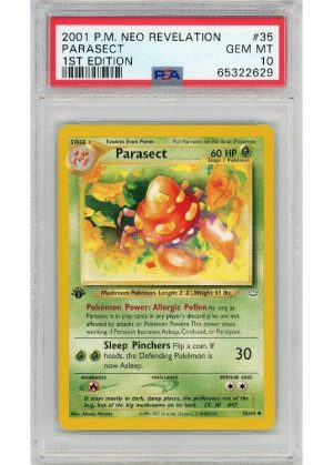 Parasect 35/64 1st Edition PSA 10