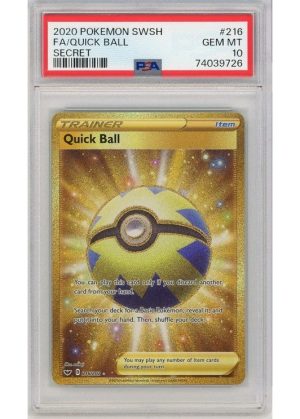 Quick Ball 216/202 PSA 10