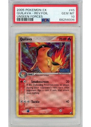 Quilava 45/115 Reverse Foil PSA 10
